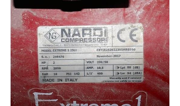 verrijdbare compressor NARDI, type EXTREME 1